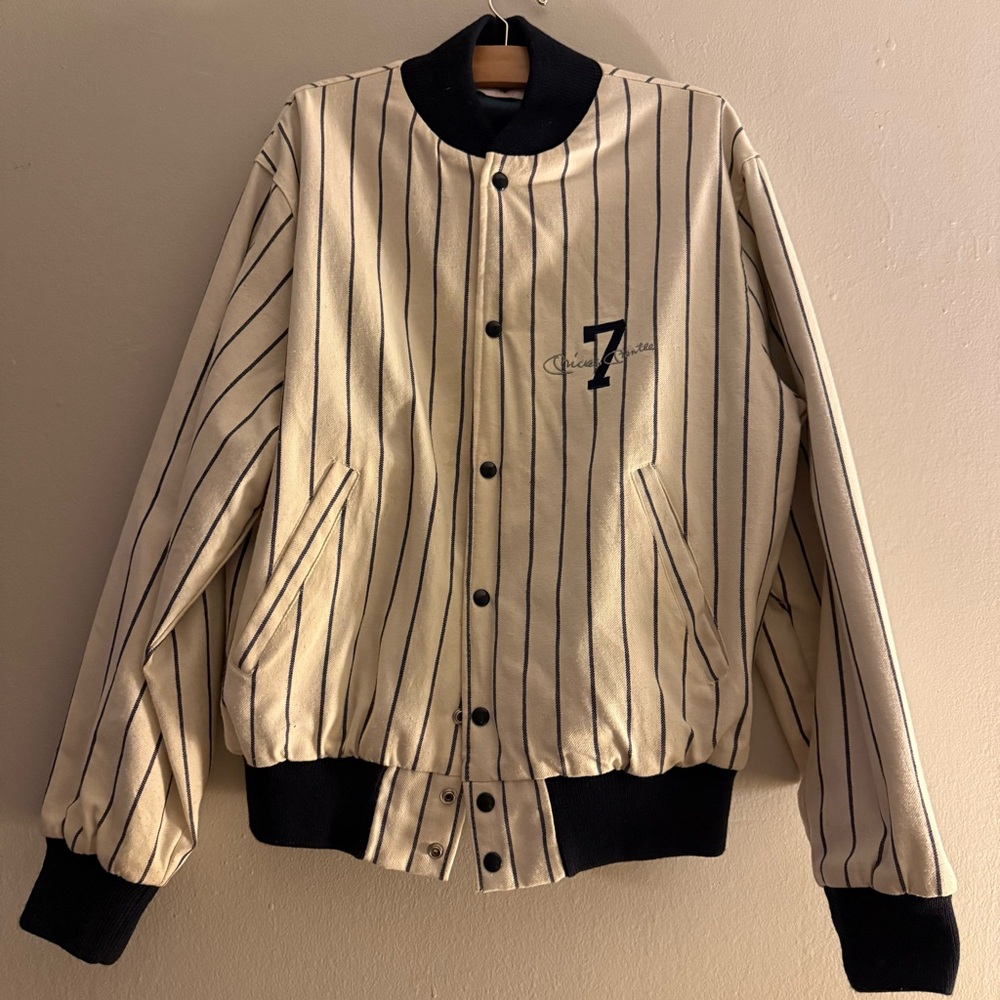 Vintage 1956 Triple Crown New York Yankees Bomber (Mickey Mantle)